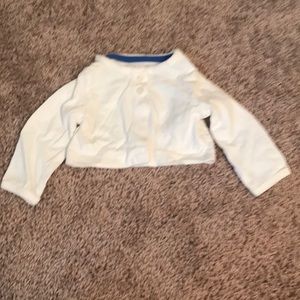 Carter’s 6m cardigan sweater long sleeve white